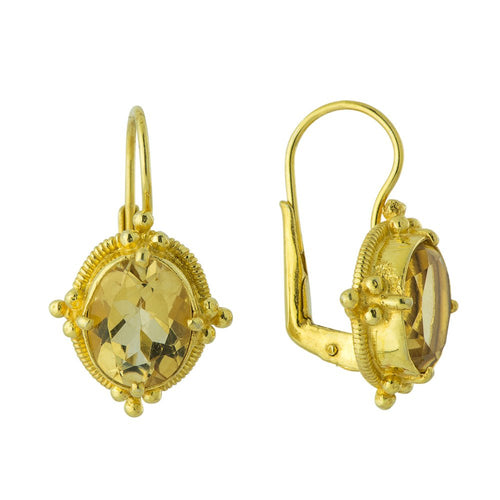 Aurelian Citrine Earrings