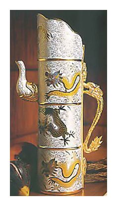 Cloisonne Dragon Vase