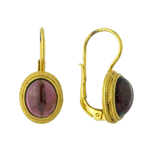 Conservatory Garnet Earrings