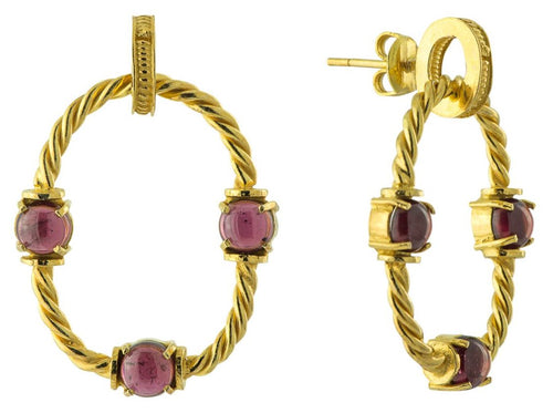 Drury Lane Garnet Earrings