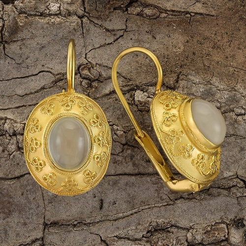 Mogul Moonstone Earrings