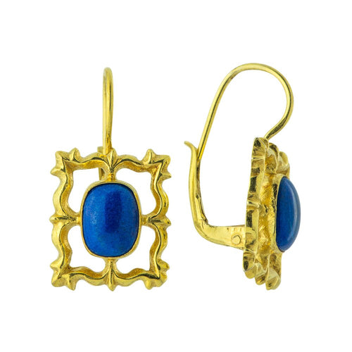 National Gallery Lapis Earrings