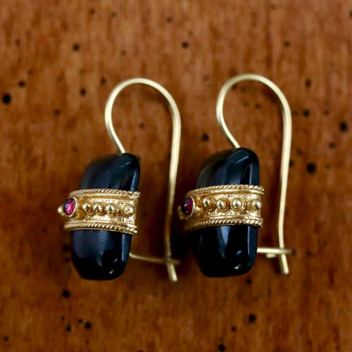 Onyx Royale Earrings