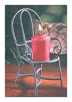 Parlor Chair Candle Holder