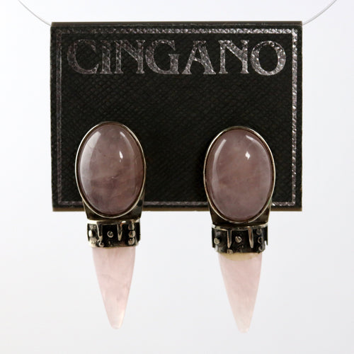 Piazza di Termini - Quartz Earrings