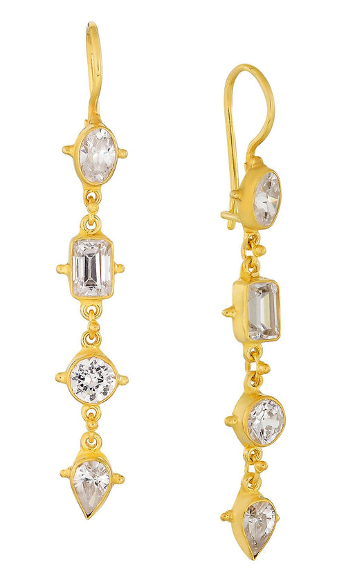 Tess of The D'urbervilles Cubic Zirconia Earrings