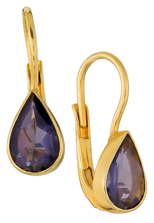 vogue iolite earring