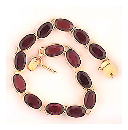 Yorkshire Garnet Bracelet