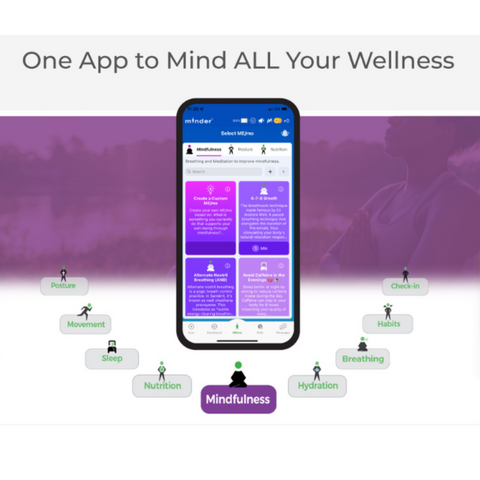 minder app screenshot on mindfulness