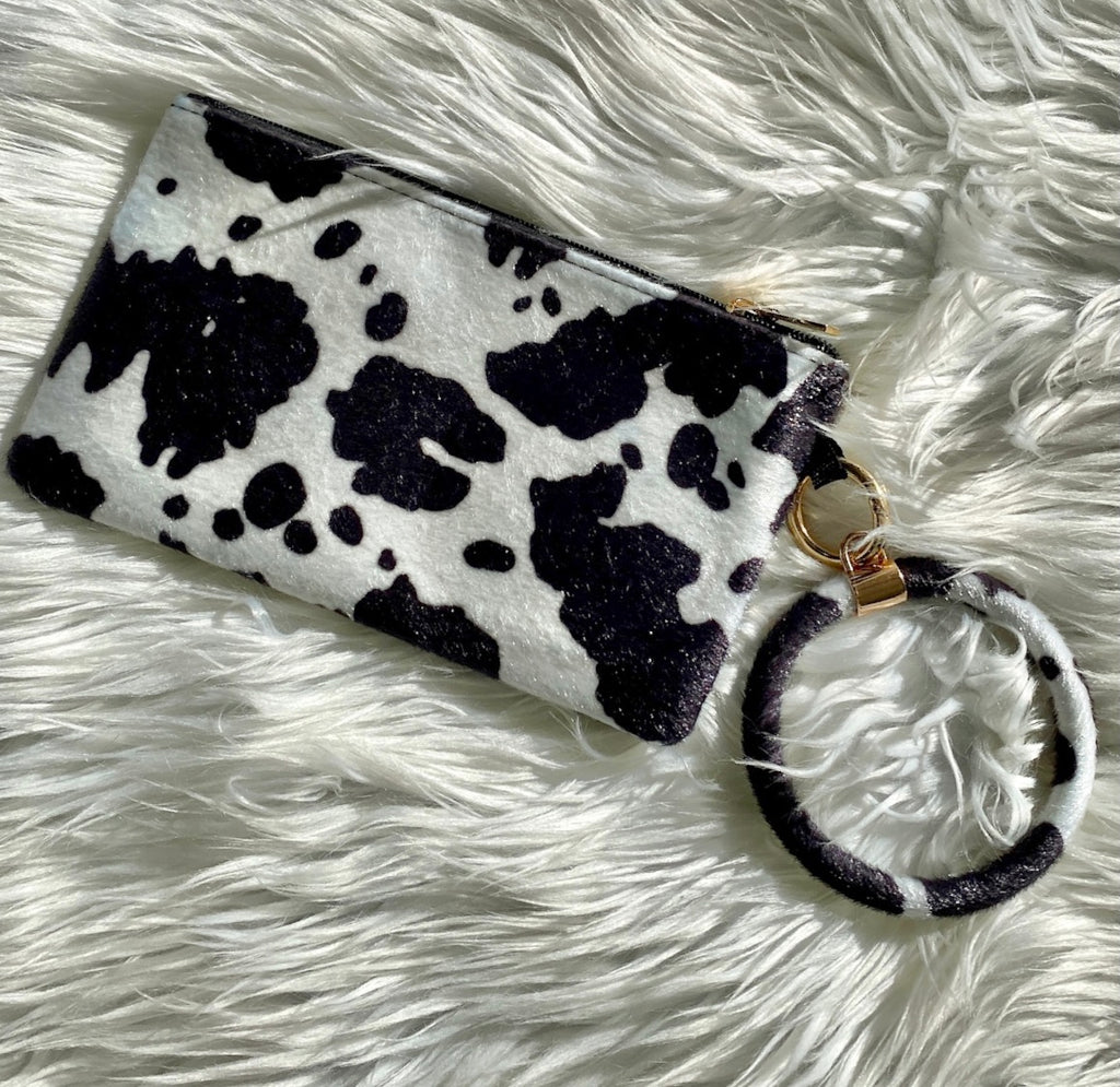 Keep It Gypsy Upcycled LV Black Hide Jordan Wristlet Wallet