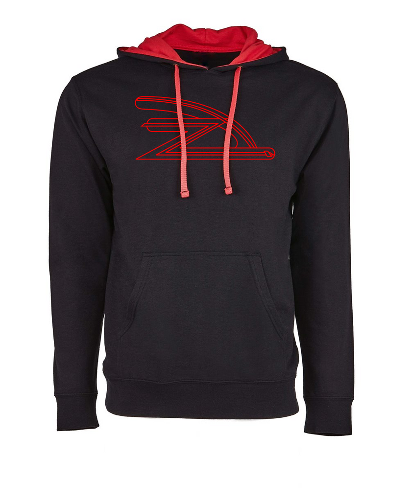 black lightweight hoodie women's