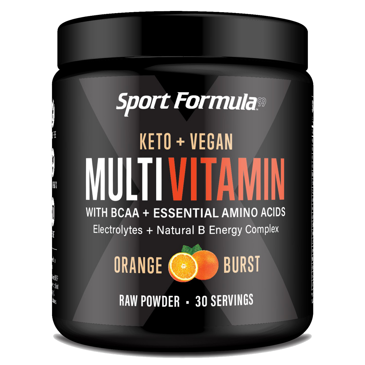 Powder Multivitamin Tub - Orange Burst