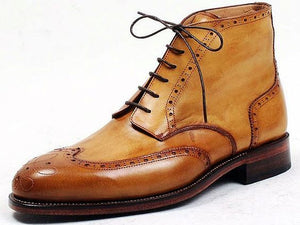 custom leather boots mens