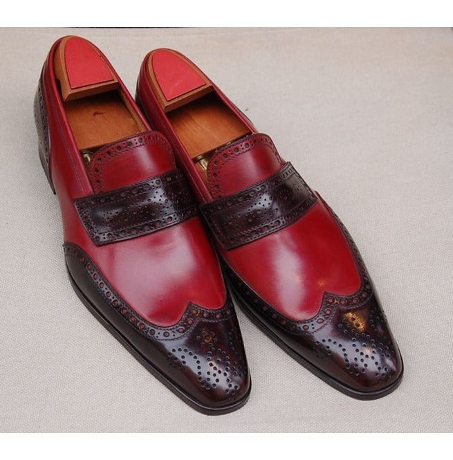 burgundy shoes formal
