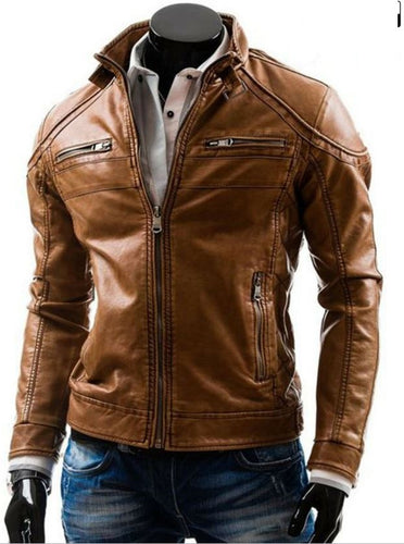 Men's Fashion brown Suede biker Jacket, Casual Suede Jacket For Men –  theleathersouq