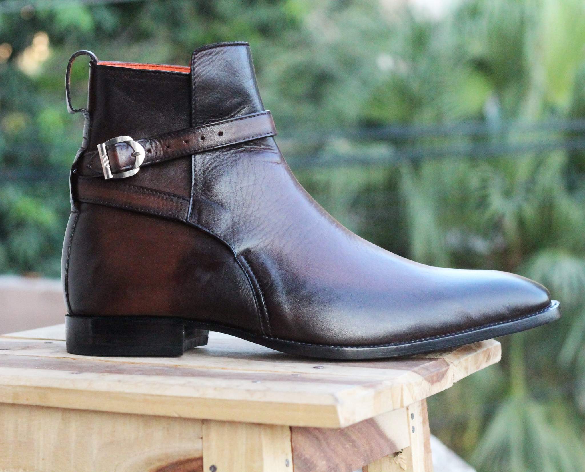 mens designer leather boots