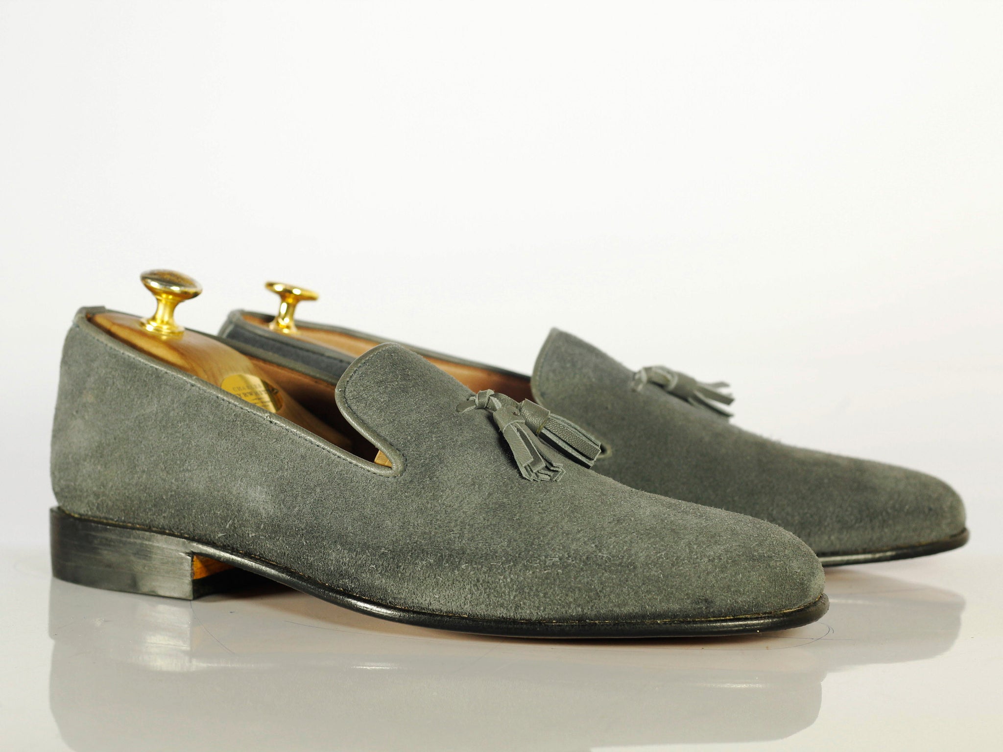 mens gray suede dress shoes