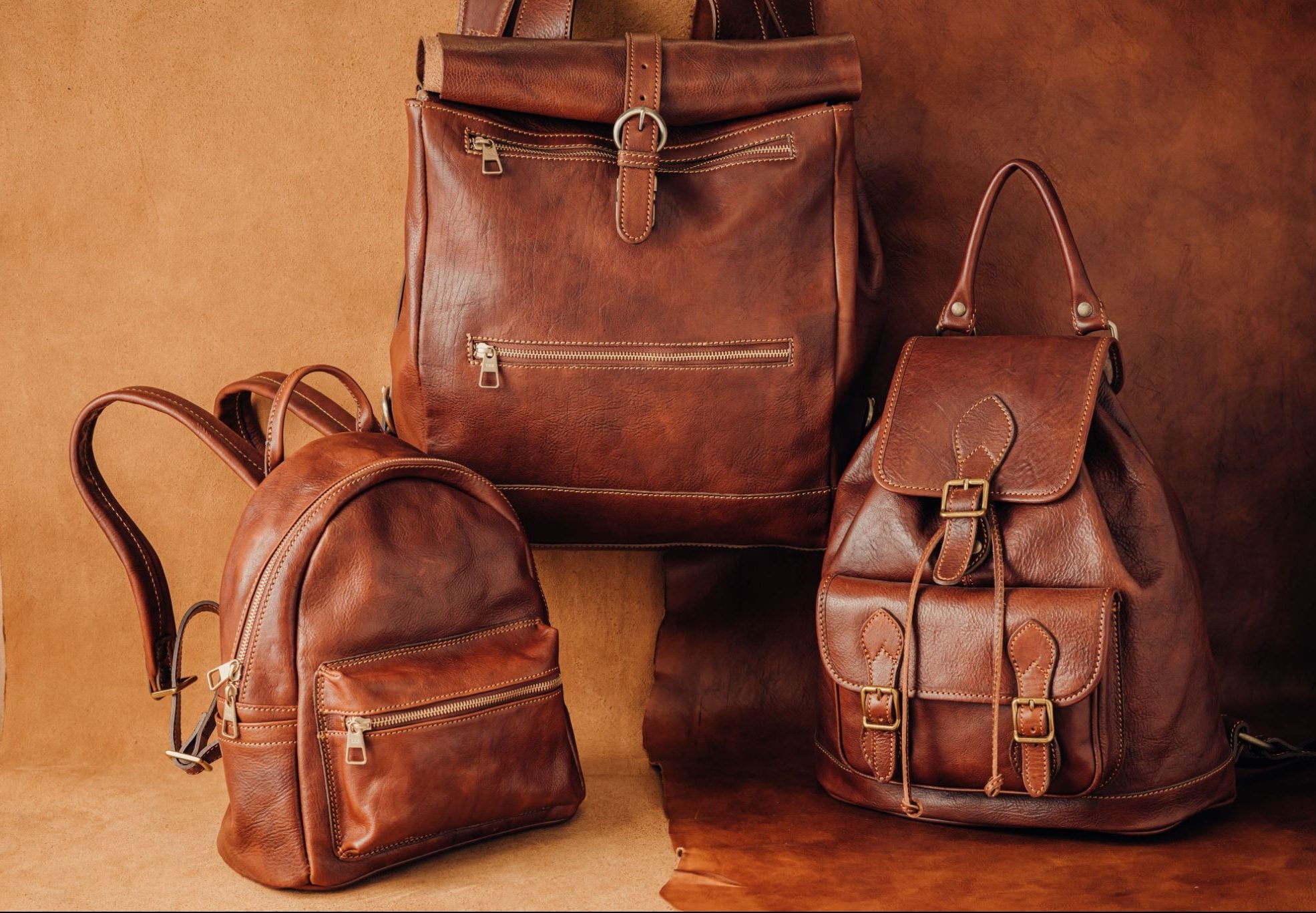 Leather Backpacks & Rucksacks