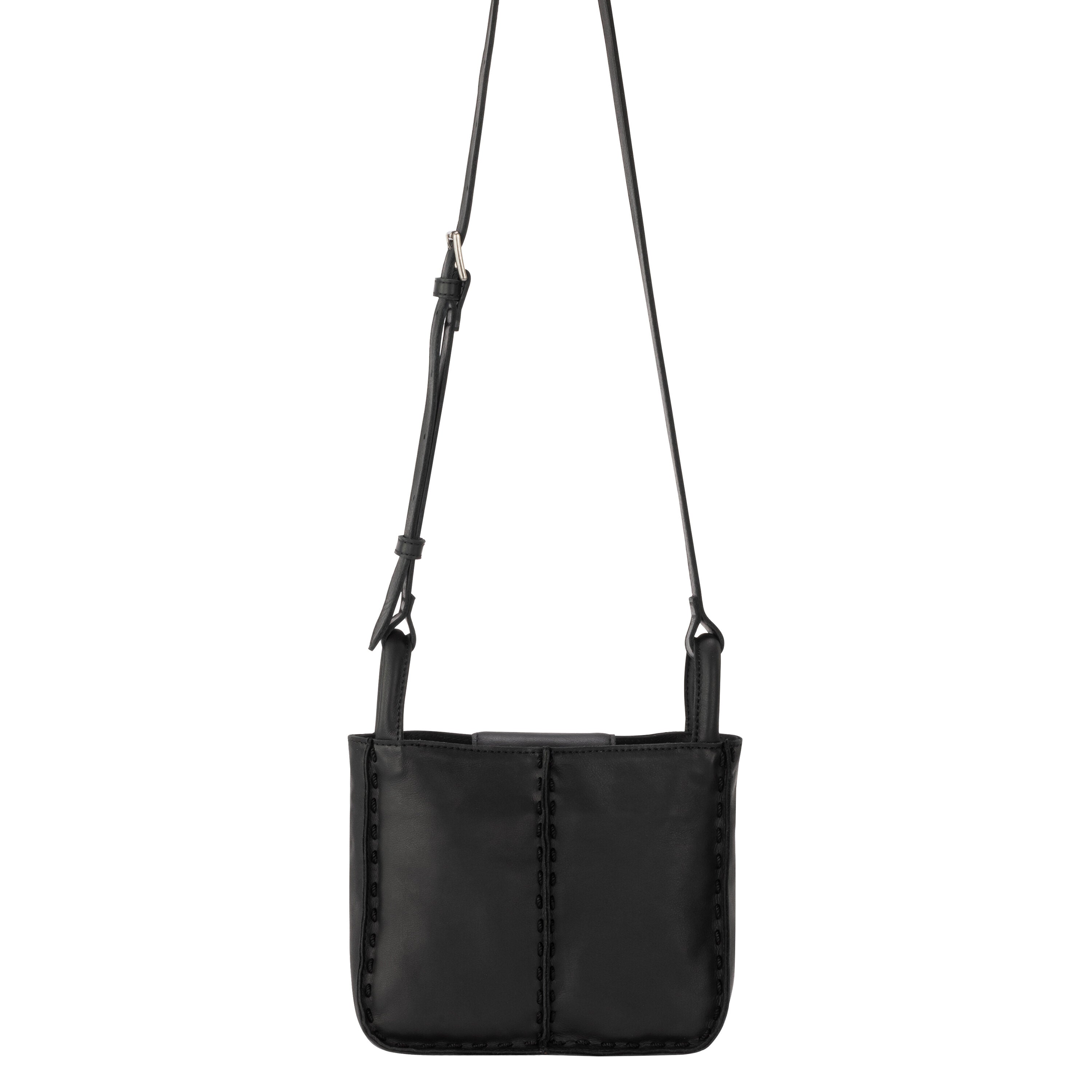 Soft Leather Maxi Tote Black - Linden Is Enough