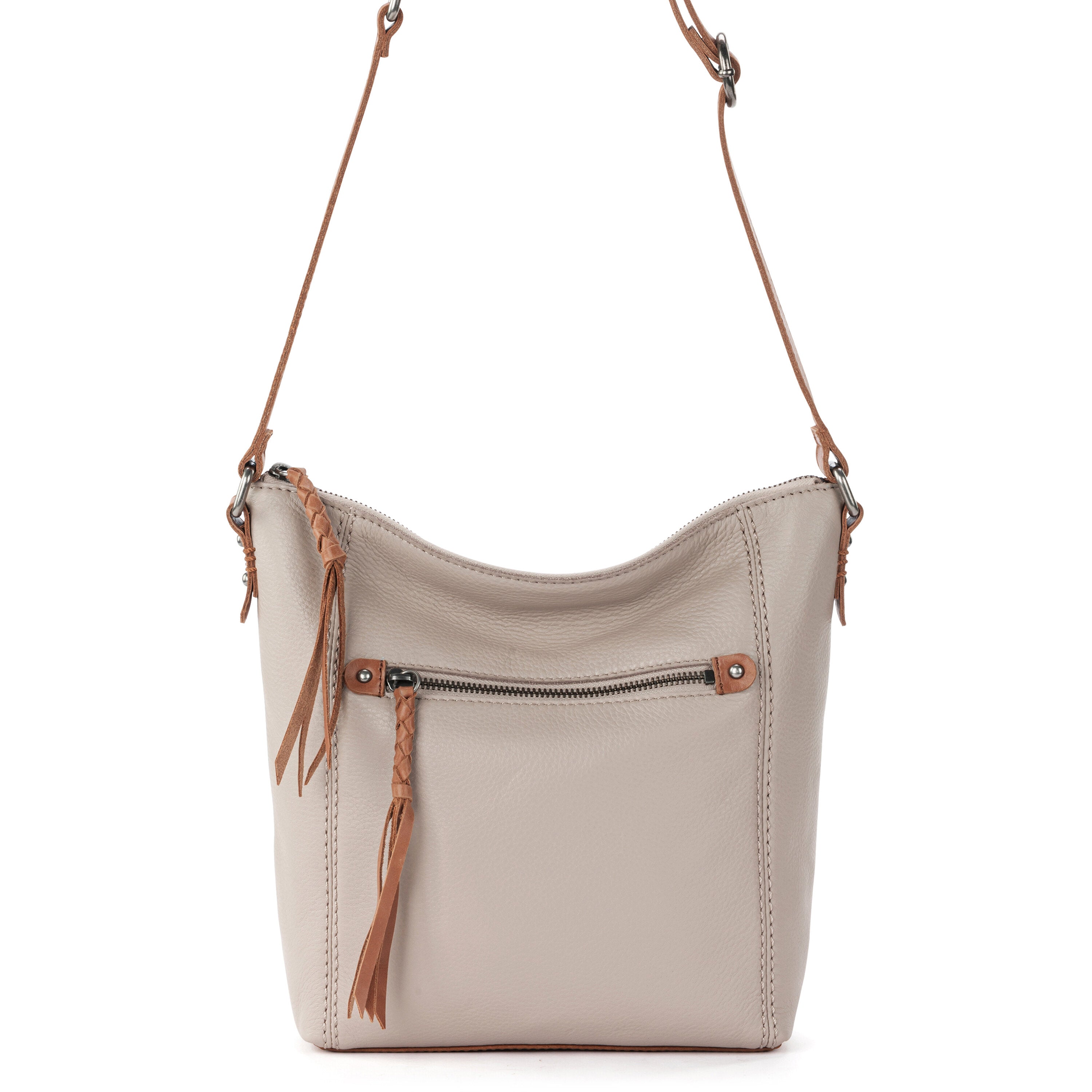 The Sak Tan Leather Handbag (Bc) - Gem