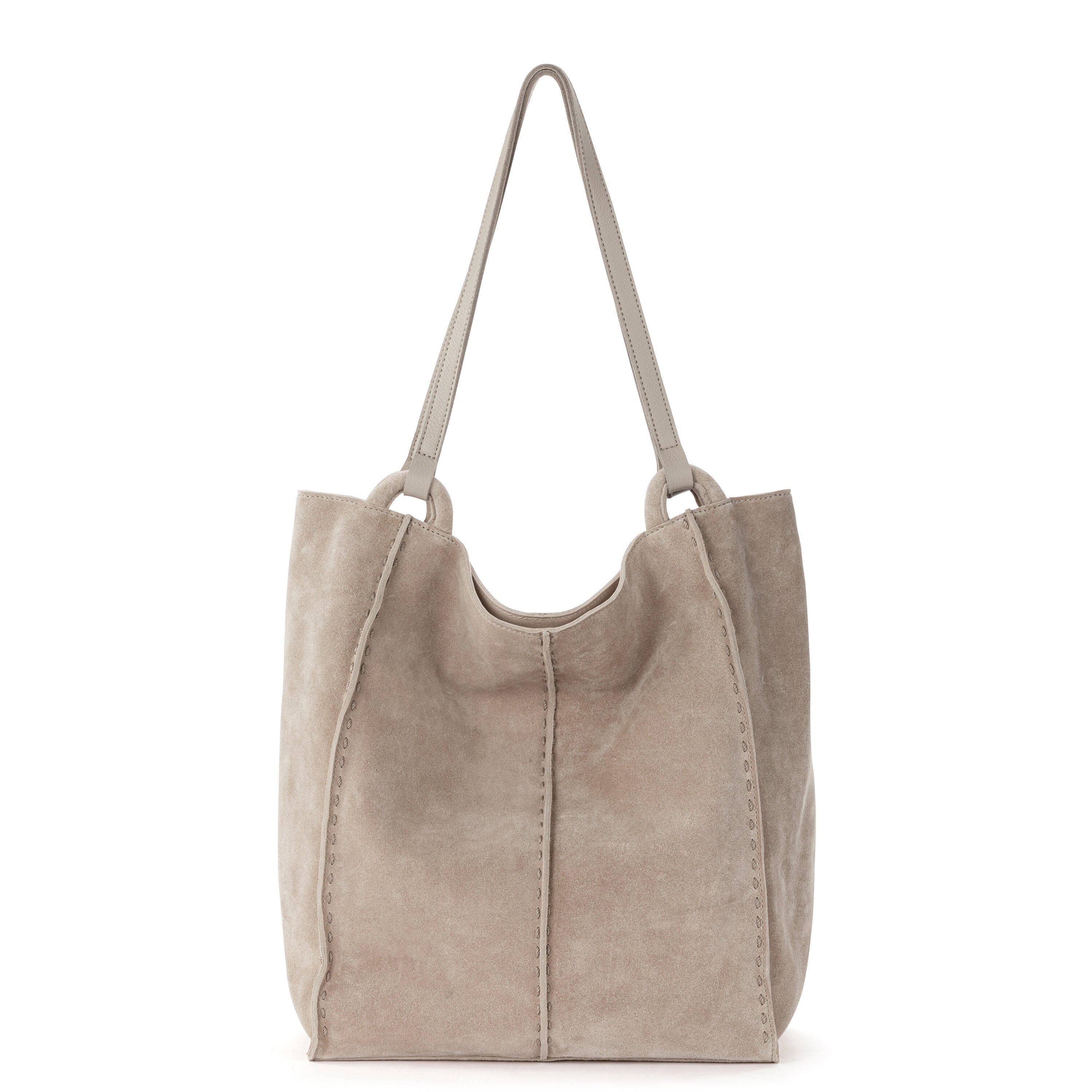 Premium PU & Metal Bead Detail Tote Bag