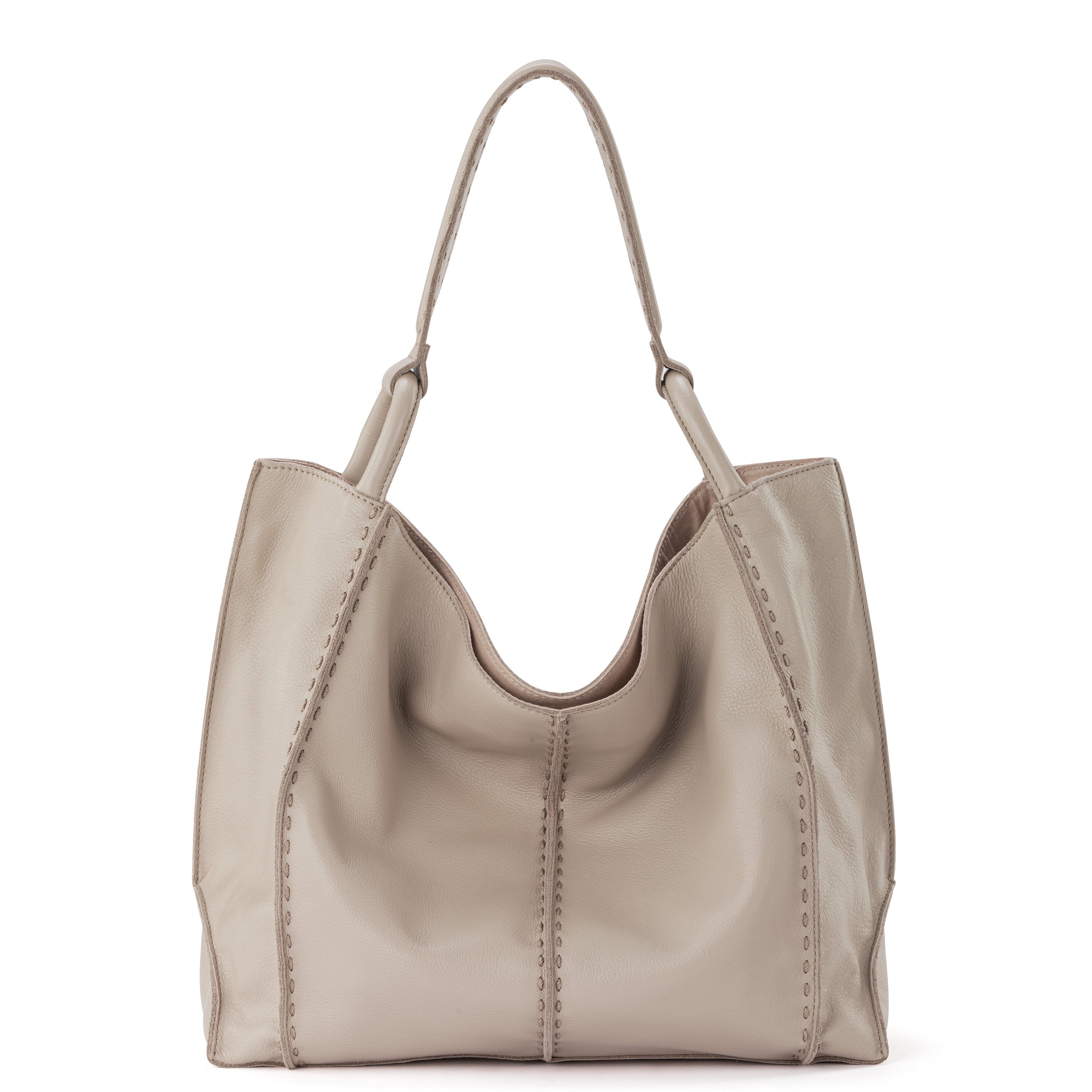 LH1962 - Miss Lulu Padlock Chevron Leather Look Shoulder Bag