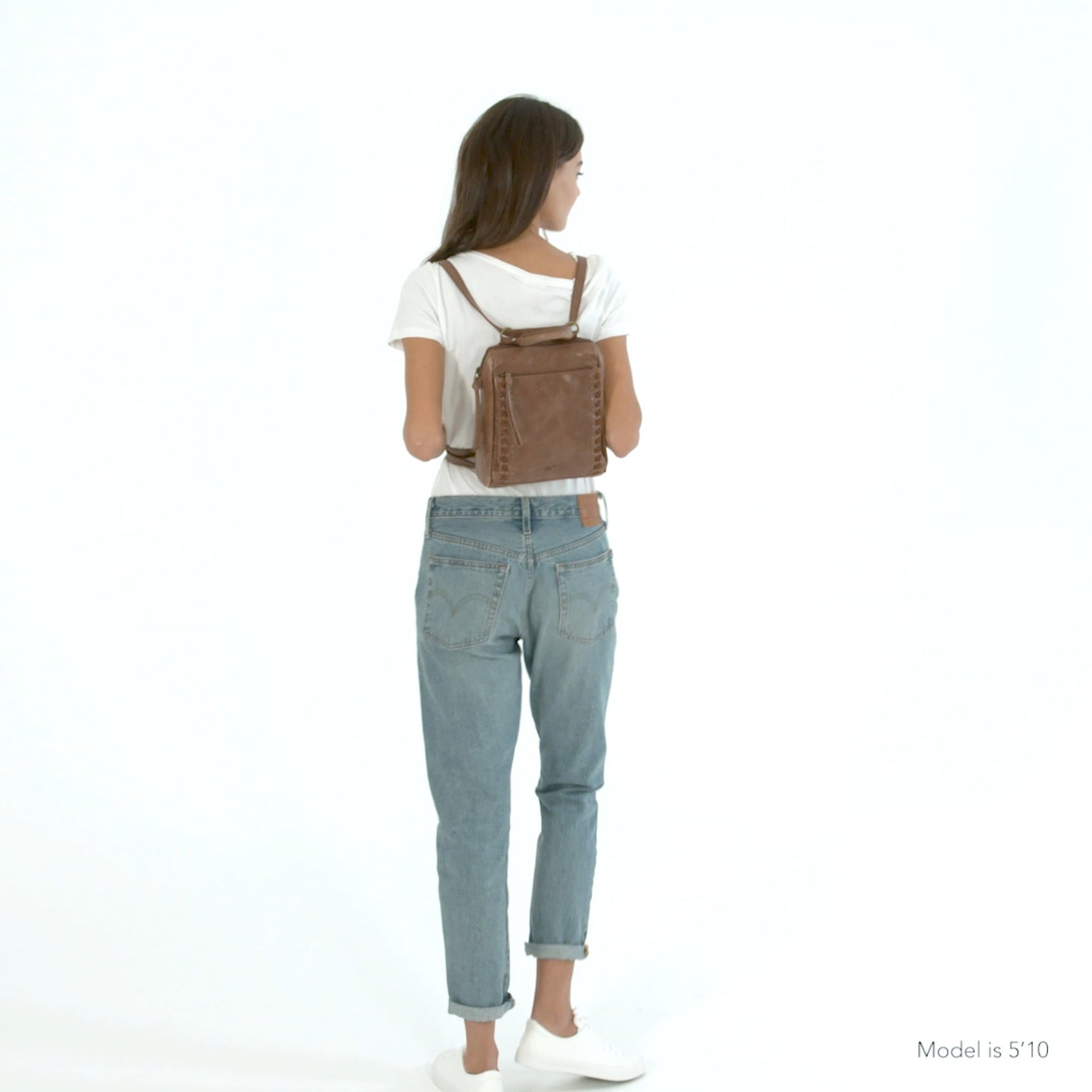 backpack with lockable zippers