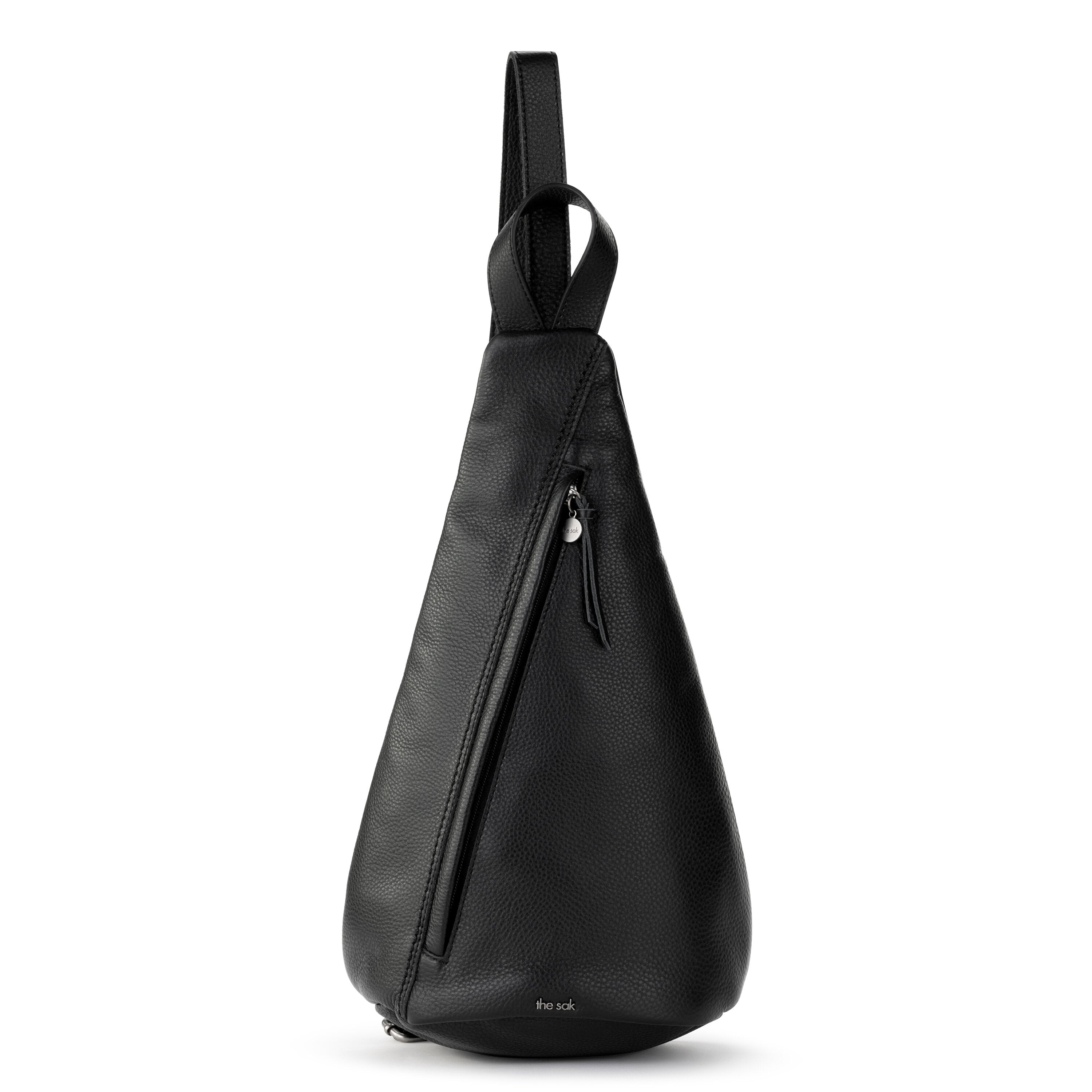 Lyle & Scott SLING BAG UNISEX - Across body bag - true black/black 