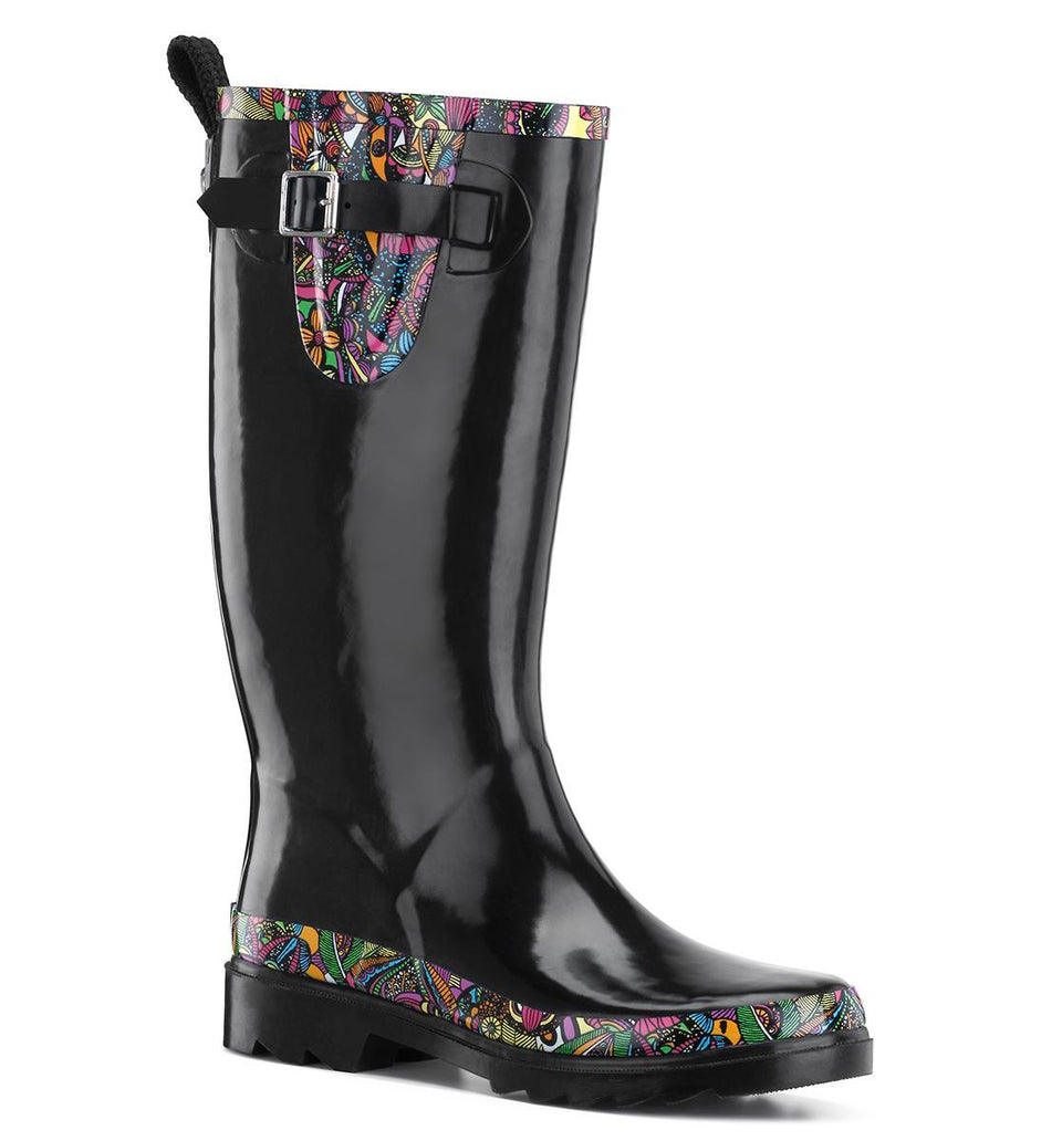 sakroots fur lined rain boots