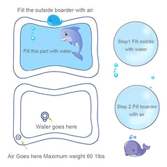 Motor Skills Baby Water Play Mat How to use