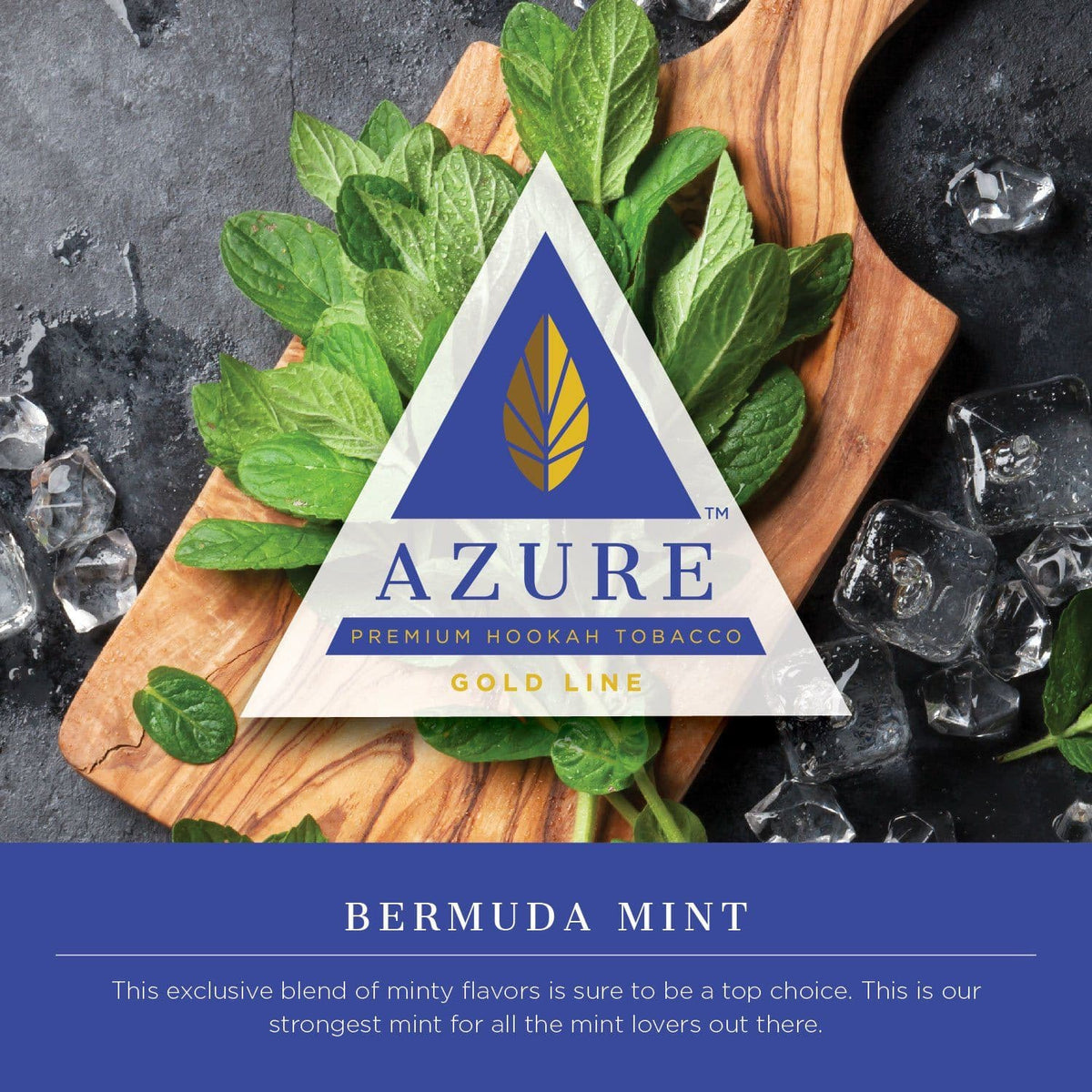 Azure-Gold-Bermuda-Mint-Hookah-Tobacco