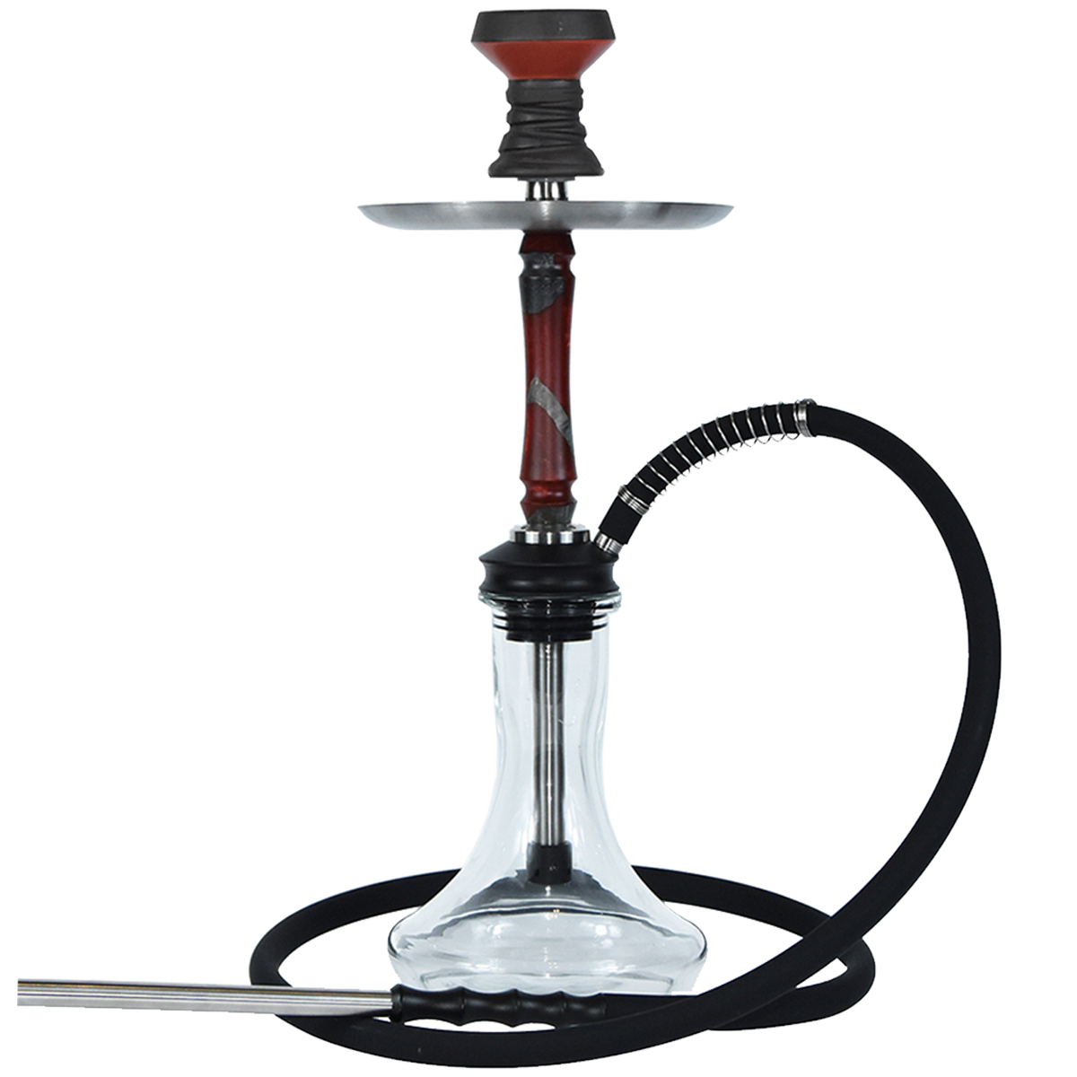 Multifunctional advanced metal hookah tobacco water pipe flue-cured tobacco  and cigarette dual-use wholesale glass smoking pipes 