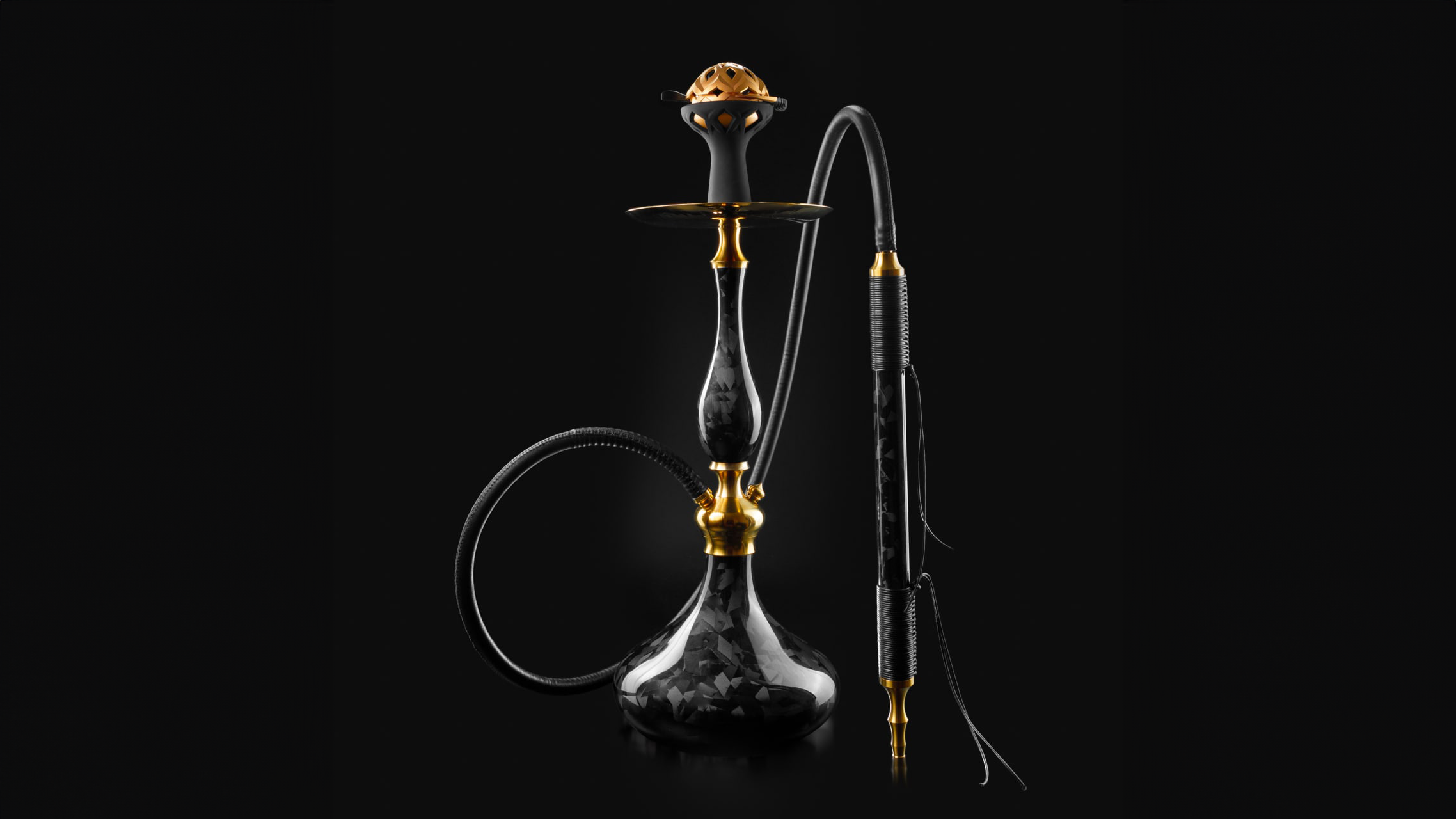 solomon gold hookah