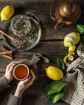 Gardenika Lemon Essence Black Tea, Loose Leaf, USDA Organic, 55+ Cups – 4 Oz (113g) Nav Image 3