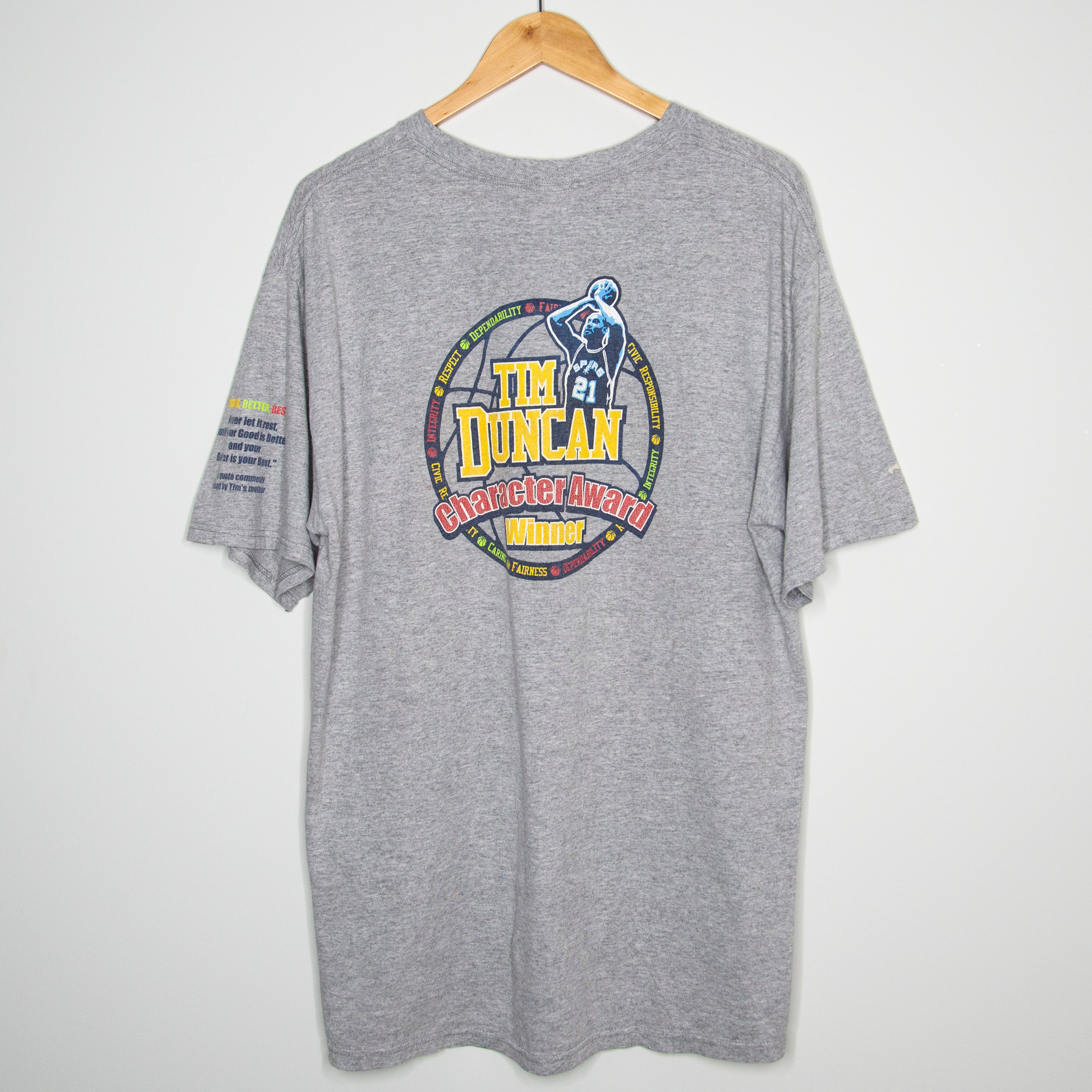 Vintage Tim Duncan T-Shirt L-XL – Cold Wave Store