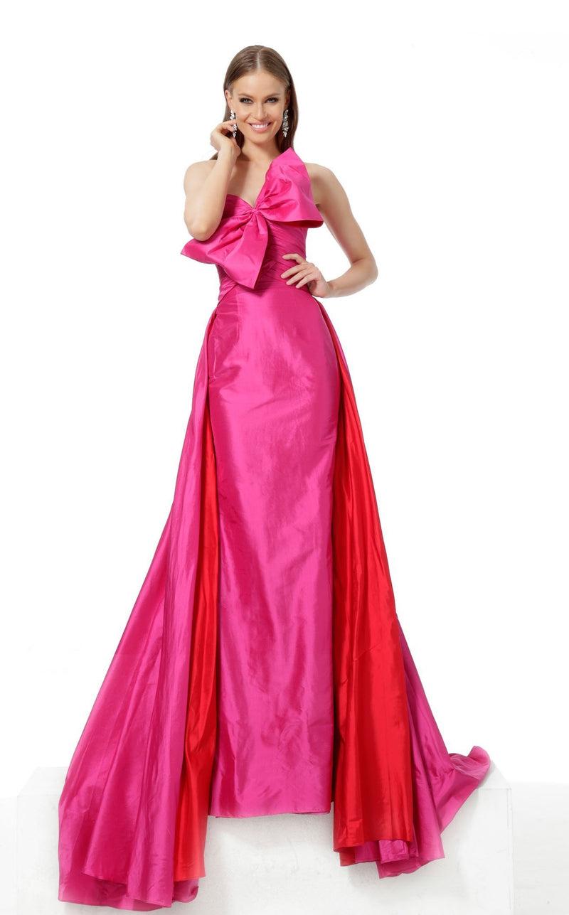 jovani fuchsia dress