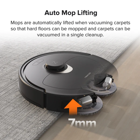 Roborock Qrevo can do auto mop lifting feature.