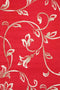 Gerald Red and Cream Elegant Floral Rug