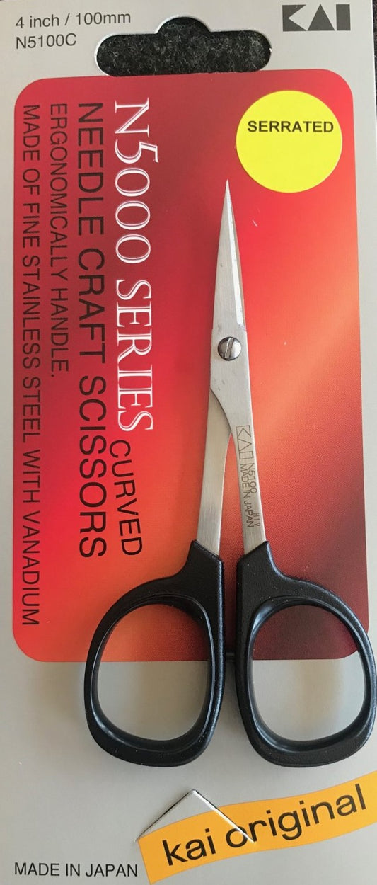 Kai 4 in. Needle Crafts Curved Scissors – Hattie & Della