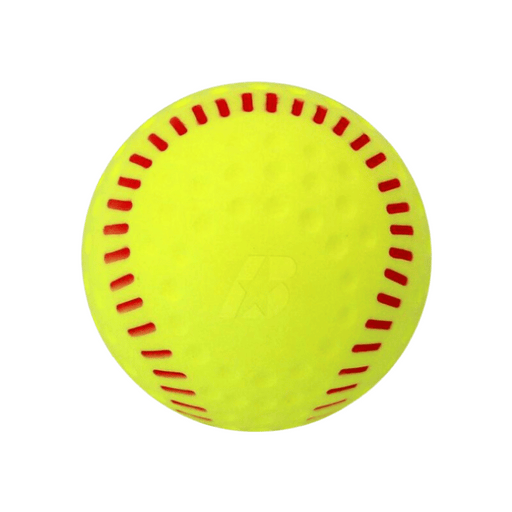 Lot Of 13 Practice Softballs Yellow And White One Is Soft Material