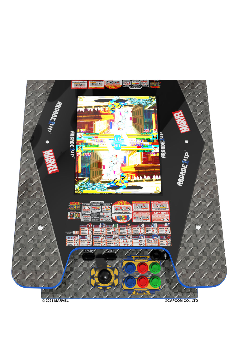 Marvel vs Capcom Head-to-Head Arcade Table