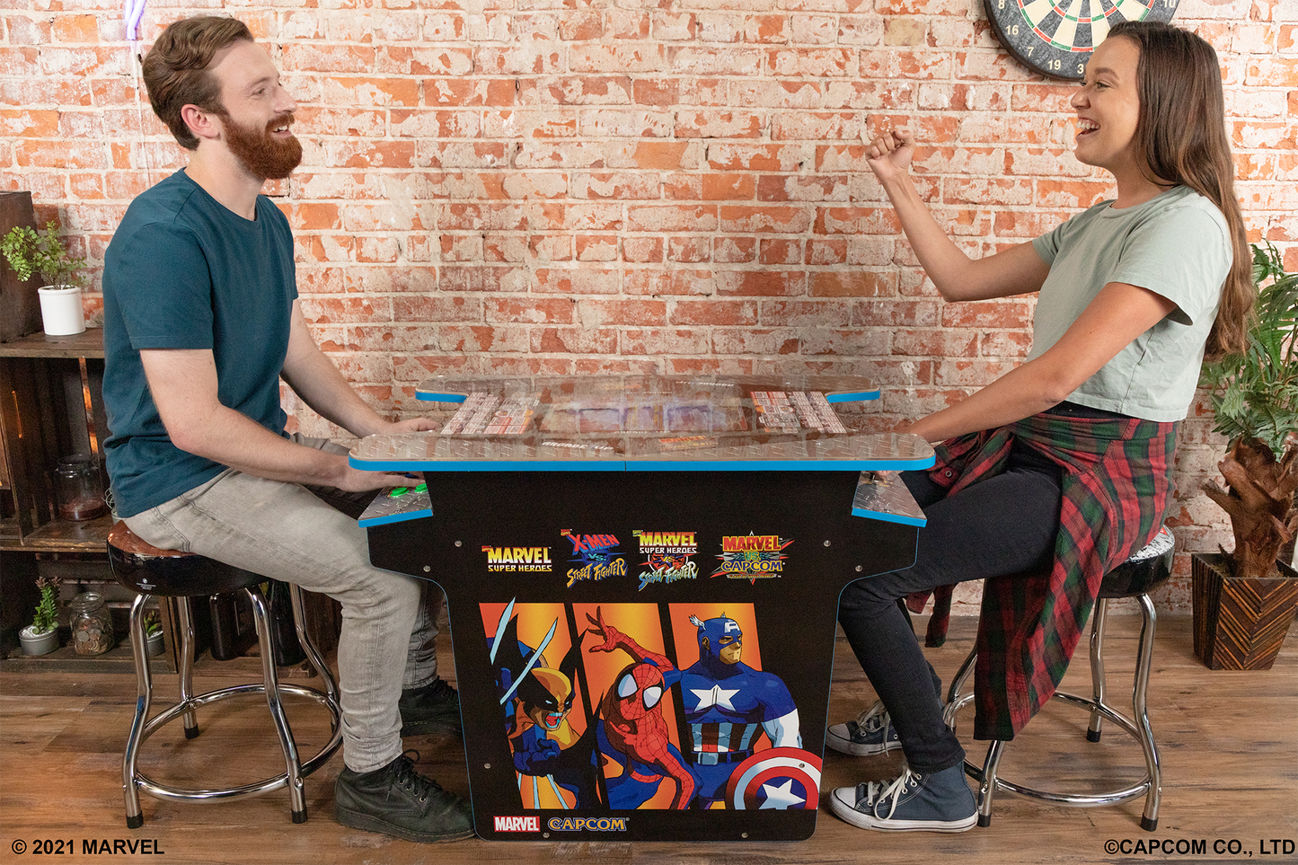 Marvel vs Capcom Head-to-Head Arcade Table