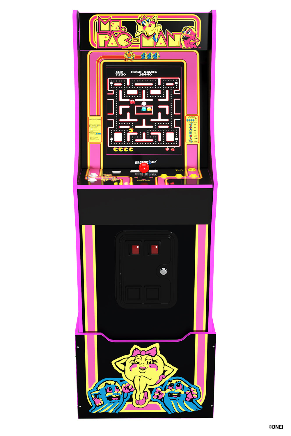 BANDAI NAMCO Legacy Arcade Game Ms. PAC-MAN™ Edition