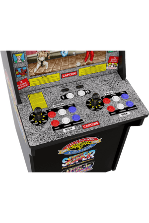 street fighter alpha 2 arcade cabinet