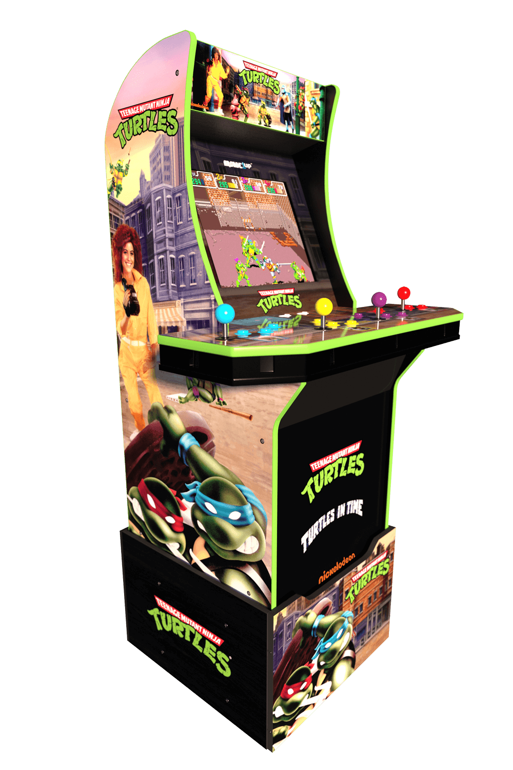 Teenage Mutant Ninja Turtles Arcade Cabinet Arcade1up