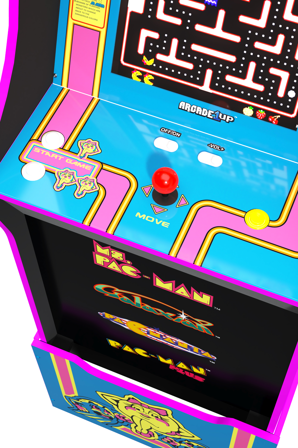 ms pacman game for tv
