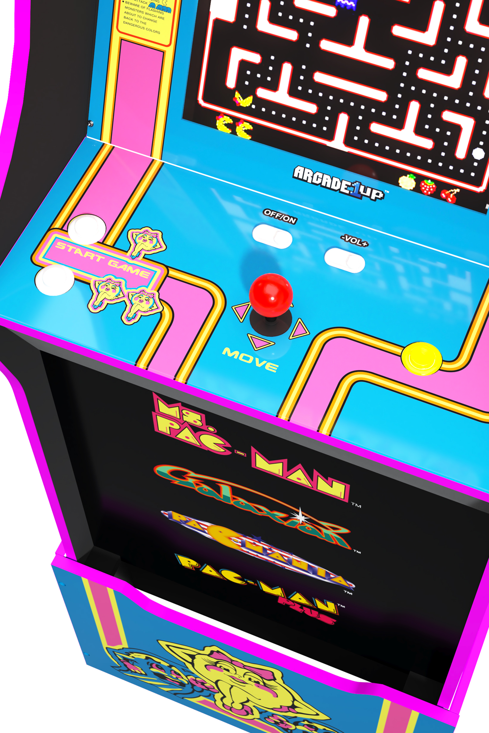 ms pac man console