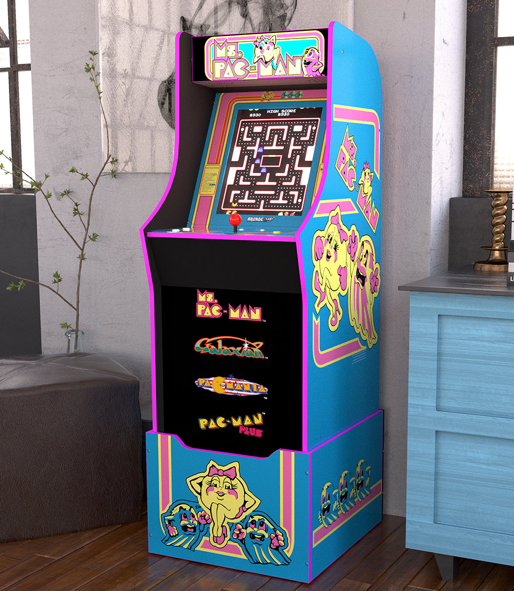 ms pac man electronic arcade game