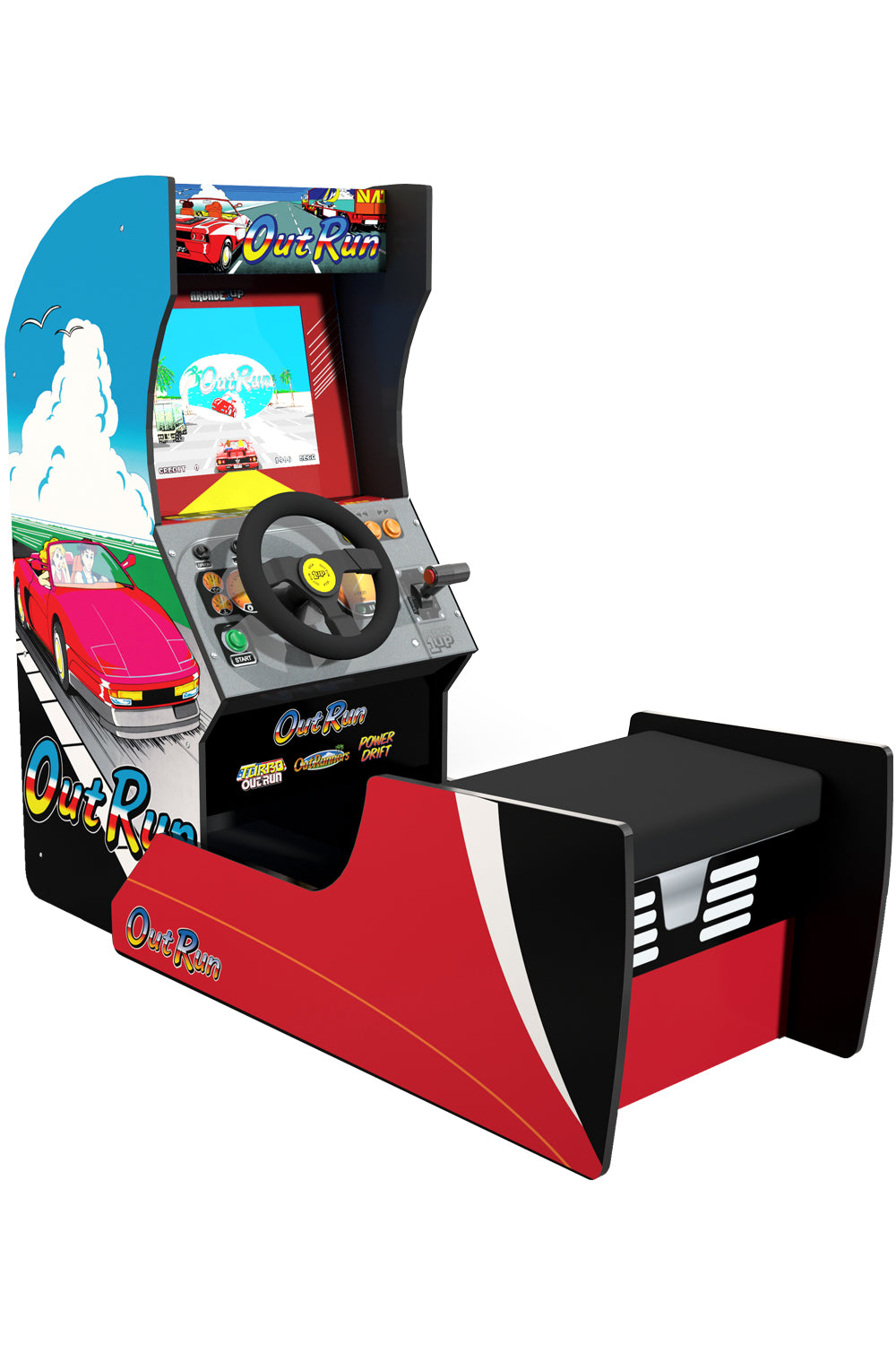 Outrun Seated Arcade Cabinet Arcade1up