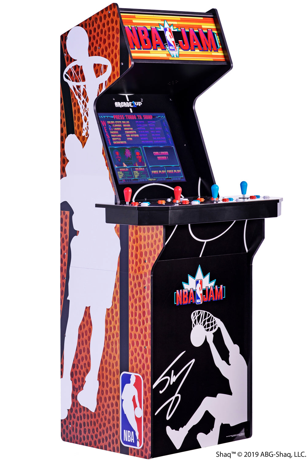 NBA JAM™: SHAQ EDITION Arcade Machine – Arcade1Up